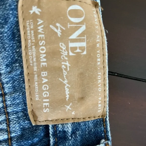 One by One Teaspoon Awesome Baggies Size 28 - Picture 6 of 6